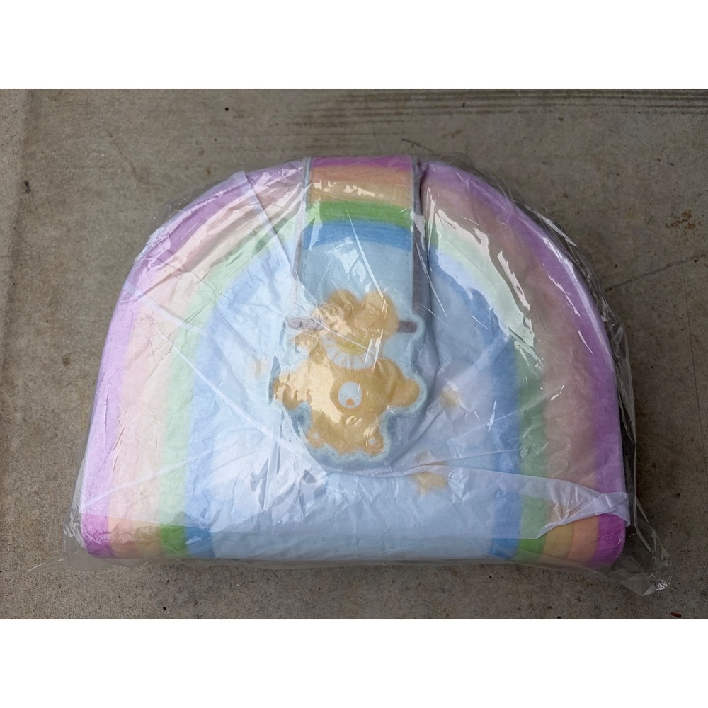 Loungefly Care Bears Rainbow Swing Crossbody Bag Pastel Plush Handbag CBTB0004